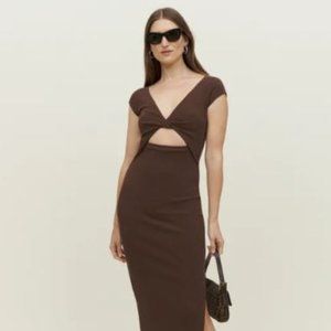 Reformation Faris Knit Dress